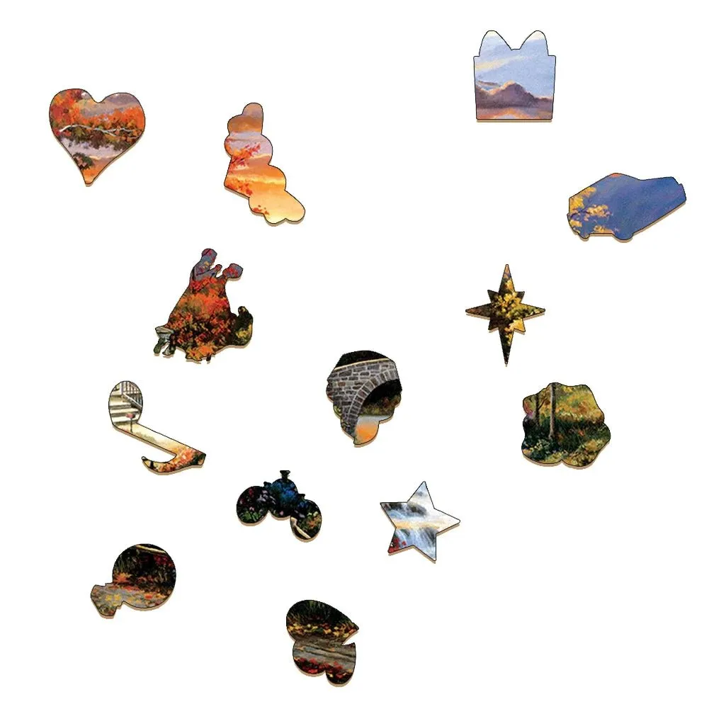 Couple Dog 'Sunbathing' 3D Wood Jigsaw Puzzle