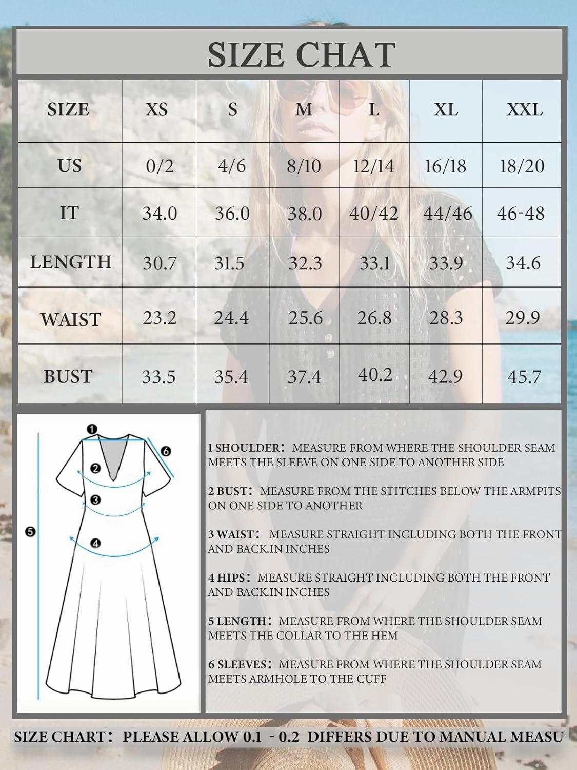 CUPSHE Women Crochet Swim Cover Up Short Sleeve V Neck Bathing Suit Beach Dress Summer Swimwear Coverups