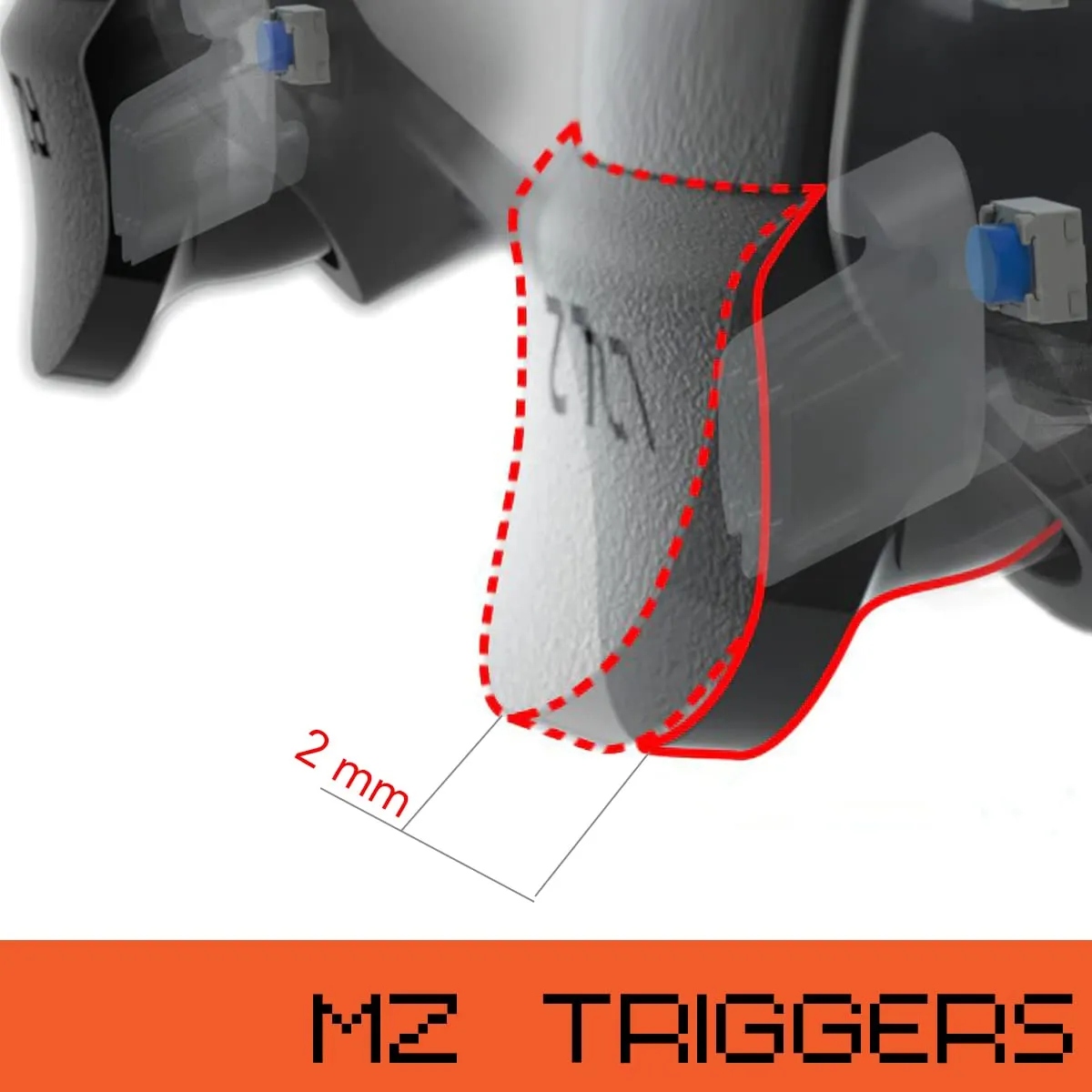 Custom Modded Controller for PS5 with Anti Recoil Mode - Remappable Paddles - Interchangeable Thumbsticks - Hair Triggers - Tactical Buttons - Wireless Joystick for PlayStation 5 with Esports