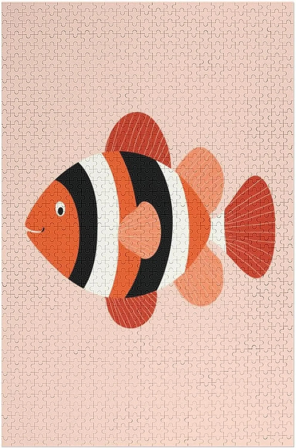 Cute Cartoon Fish Aesthetic Jigsaw Puzzles 1000 Pieces for Adults Educational Entertainment Game