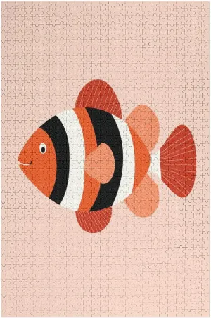 Cute Cartoon Fish Aesthetic Jigsaw Puzzles 1000 Pieces for Adults Educational Entertainment Game
