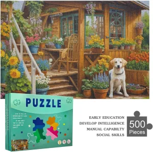 Cute Fish Near Coral Reef 500 Piece Adult Jigsaw Puzzle Jigsaw Puzzles Game for Adults Fun Indoor Activity Jigsaw Games Gift for Women Men 20.5x15 Inch