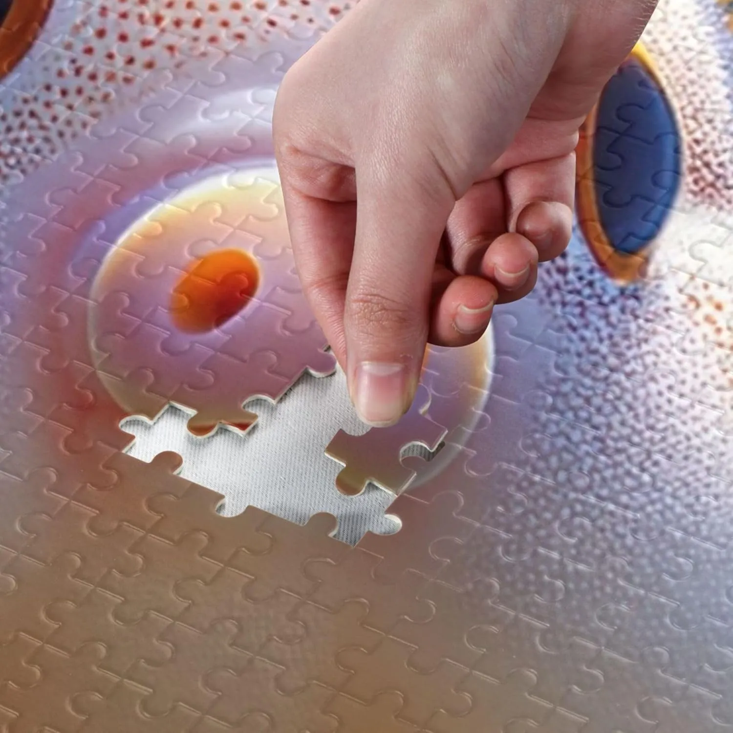 Cute Pufferfish Pig Ocean Jigsaw Puzzle for Adults 500 Pieces Game Tech Gifts Unique Puzzles Fine Art Painting, 20.5x14.9 Inch