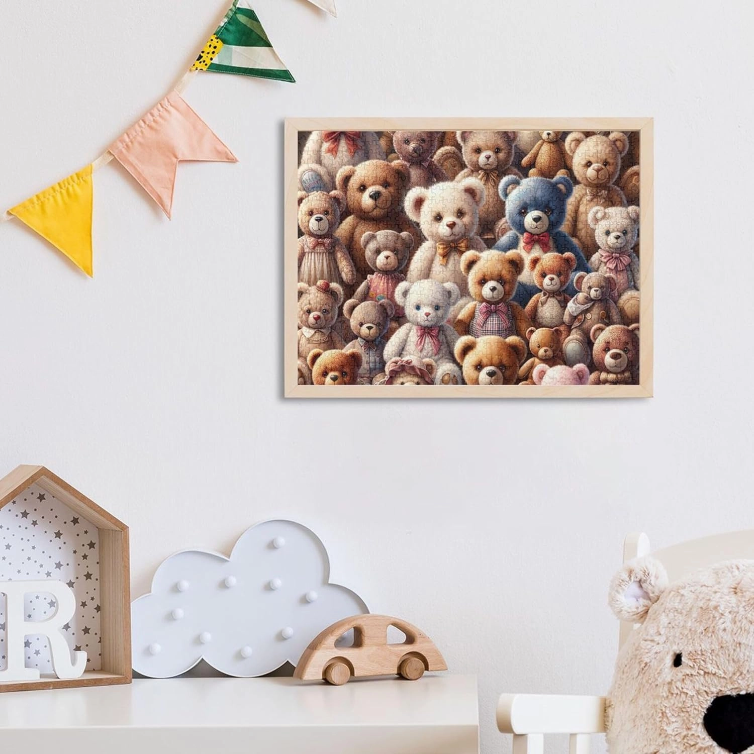 Cute Teddy Bears Adult Jigsaw Puzzles 500 Pieces Gifts for Puzzle Lovers Nature Puzzle Puzzle Toy Artwork