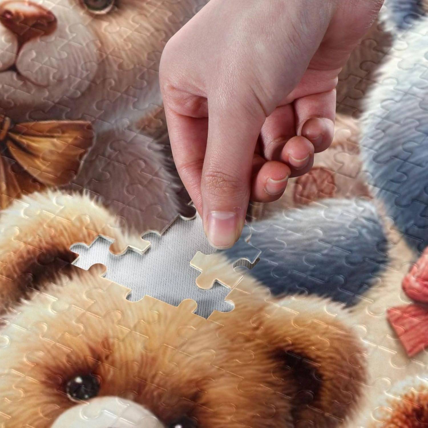 Cute Teddy Bears Adult Jigsaw Puzzles 500 Pieces Gifts for Puzzle Lovers Nature Puzzle Puzzle Toy Artwork