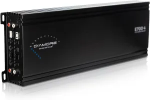 D’Amore Engineering - 4 Channel Car Audio Amplifier, 700 Watt Amp Car Audio with 2 Ohms Stable, Clean D Amplifier Technology & MOSFET Power Supply (E700.4)