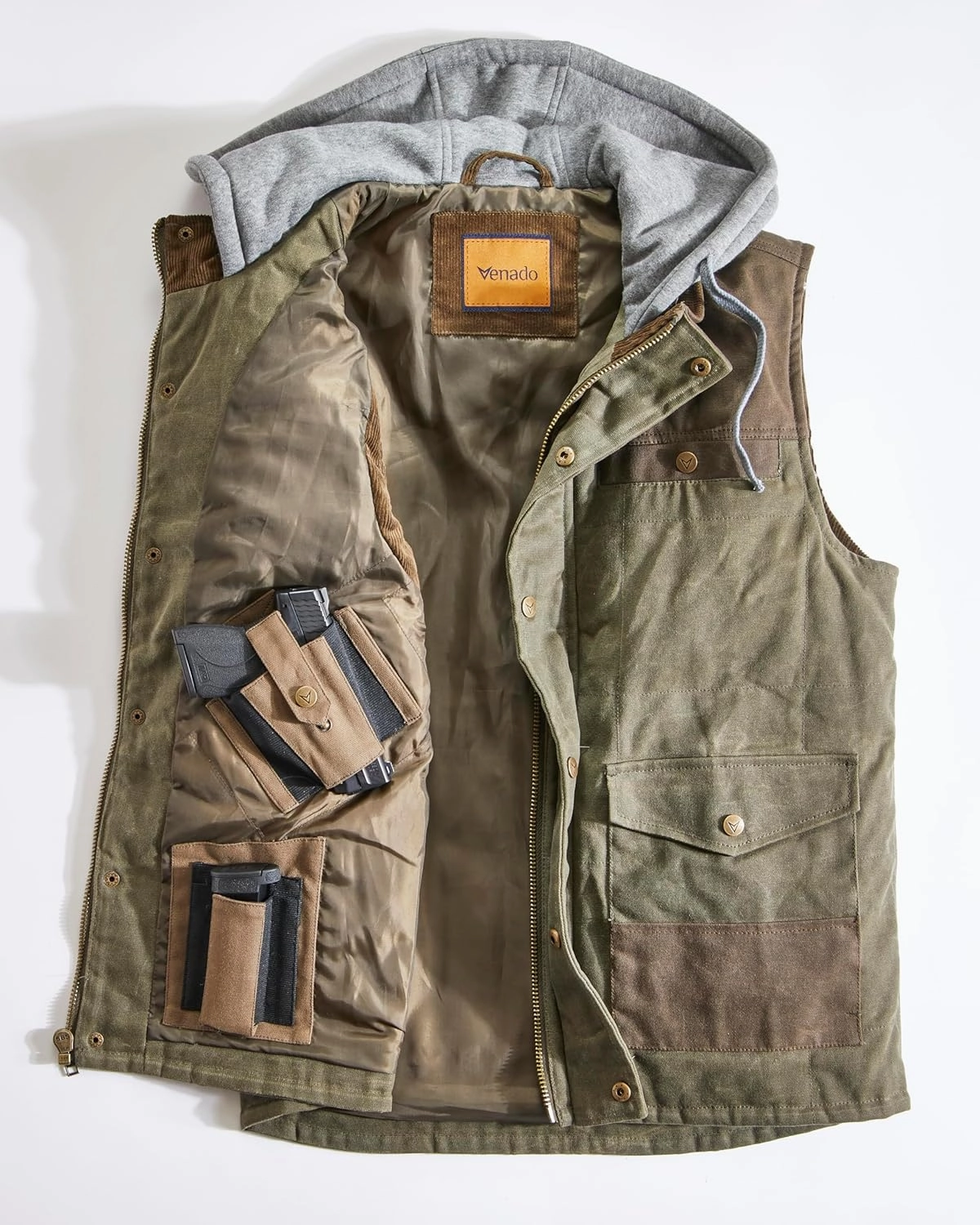 Defender Concealed Carry Hooded Vest
