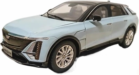 Die Cast Vehicle 1:18 for Cadill Lyriq SUV Vehicle Die-cast Simulation Car Model Collection Static Miniature Car Models Mini Cars Replica
