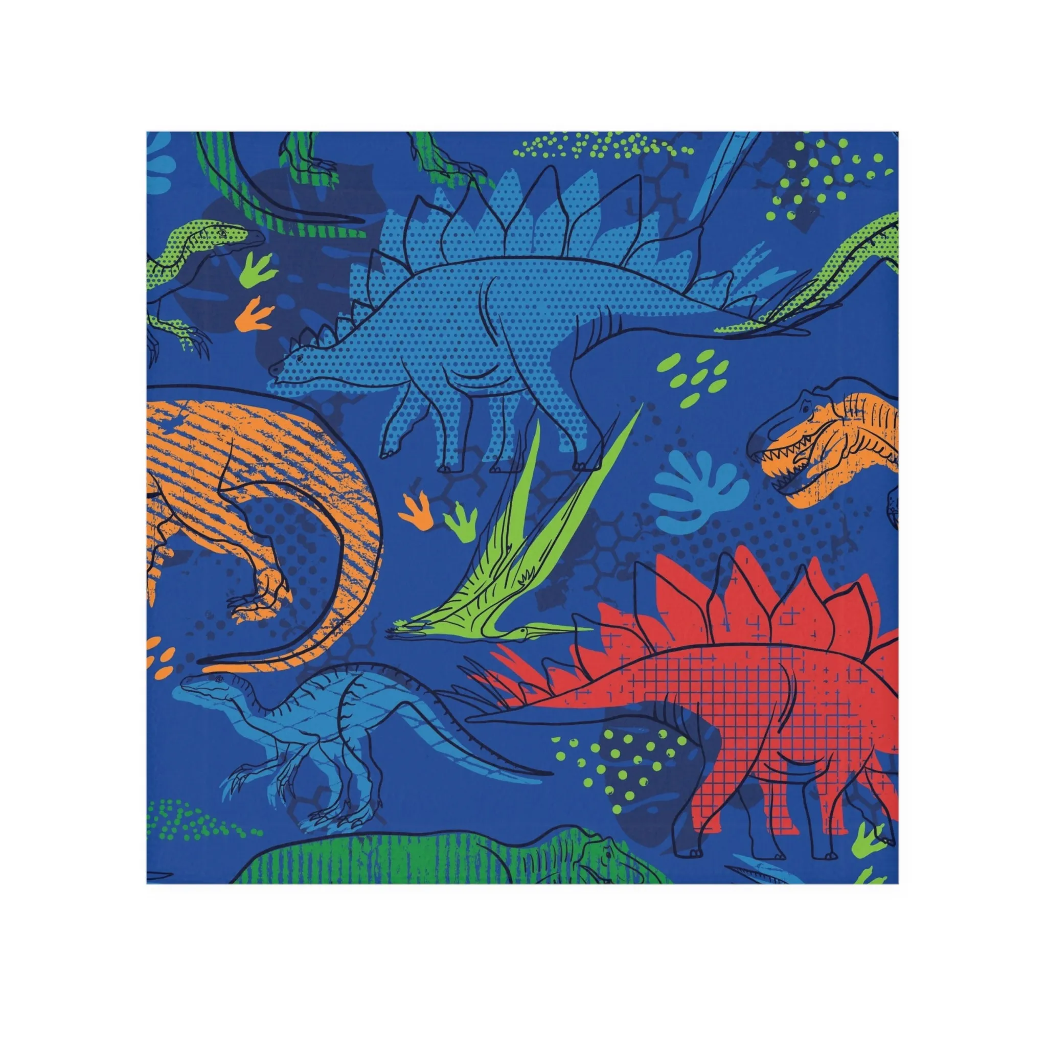 Dinosaur-Themed Face Towel for Kids - Fun & Colorful Bath Accessory