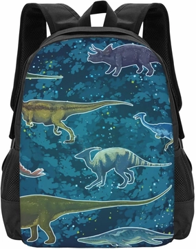 Dinosaur Lightweight Packable Backpack Travel Casual Large Capacity Daypack Foldable Backpack For Men Women