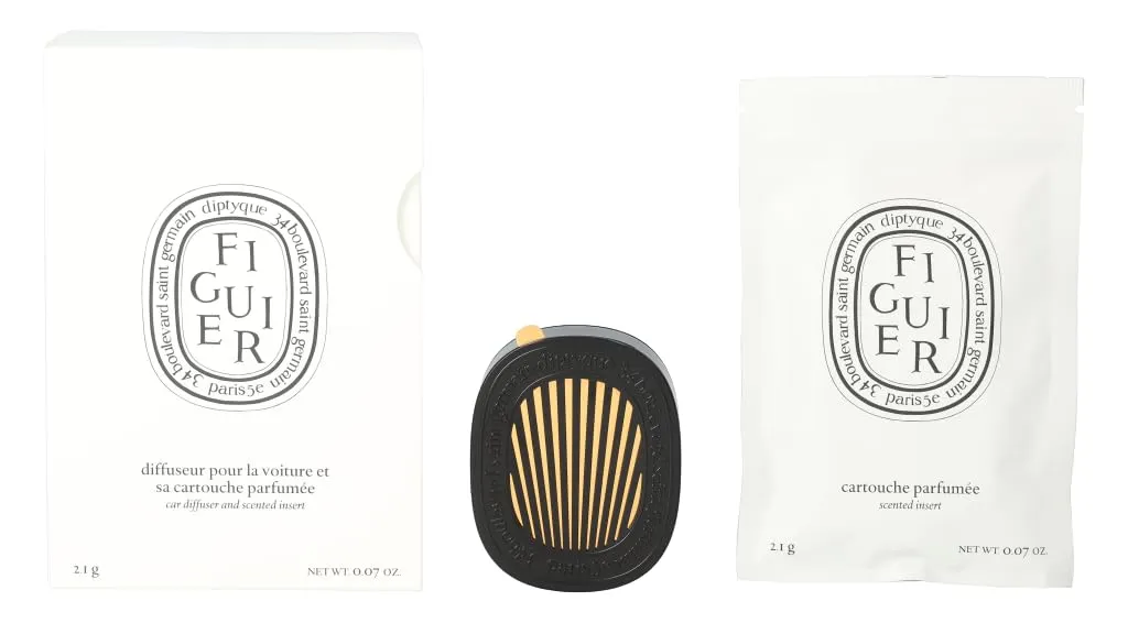 Diptyque - Car Diffuser and Figuier Scented Insert 0.07 oz