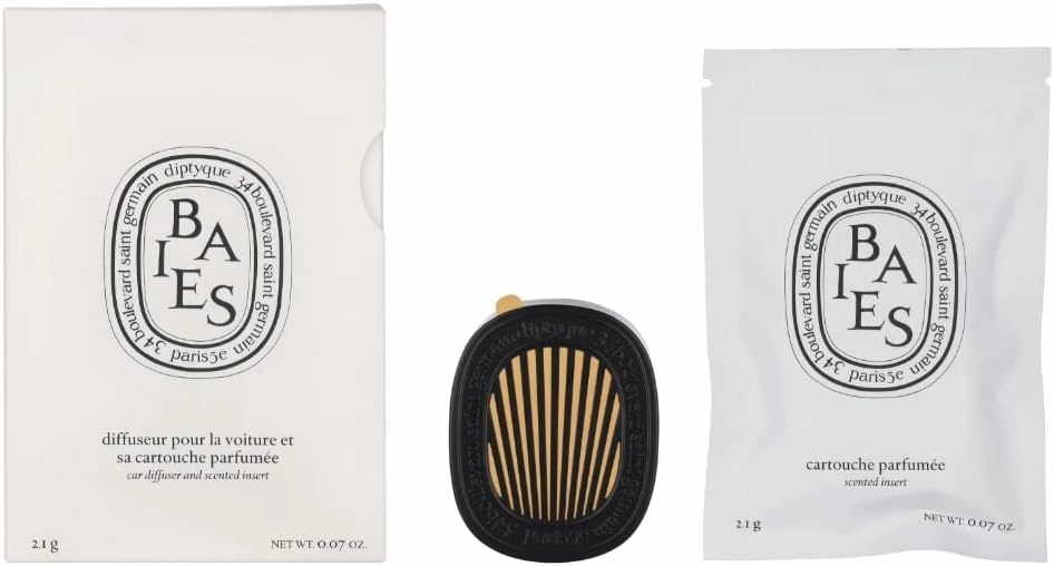 Diptyque Car Diffuser with Baies Insert