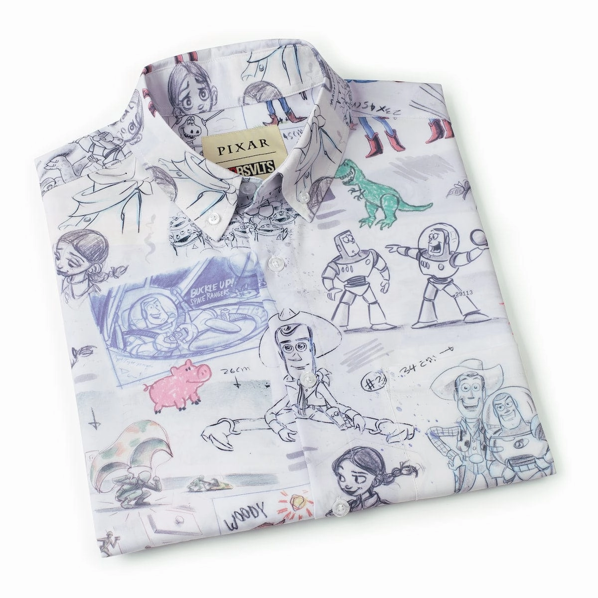 Disney and Pixar Toy Story "Toy Story-Board" – KUNUFLEX Short Sleeve Shirt
