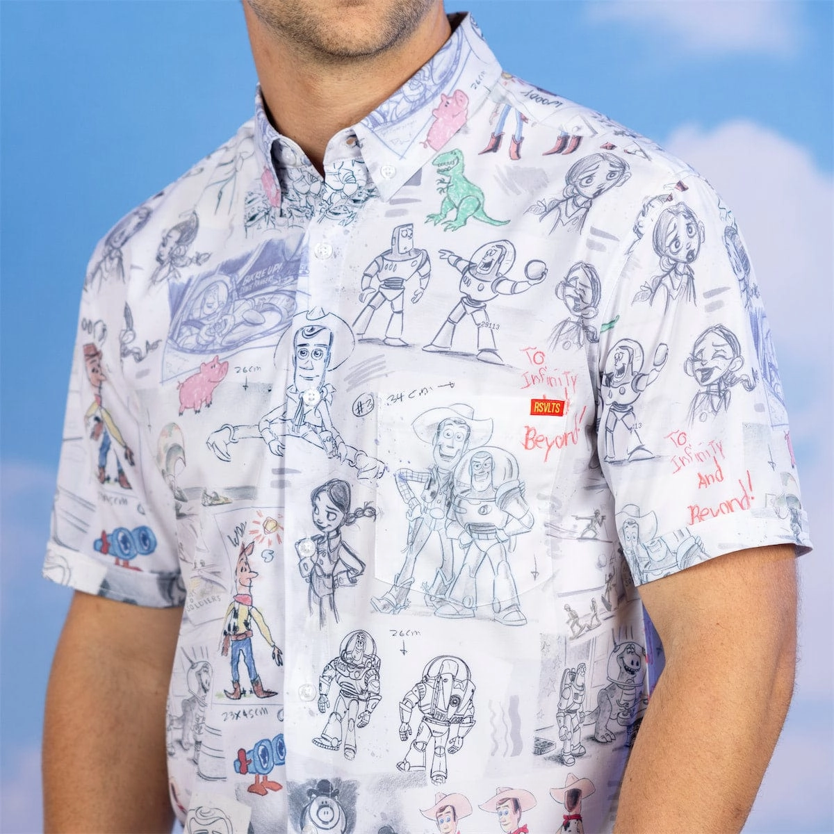 Disney and Pixar Toy Story "Toy Story-Board" – KUNUFLEX Short Sleeve Shirt