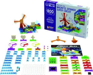 E-Blox Circuit Blox Builder - 800 Projects Circuit Board Building Blocks Coding Kit Toys Set for Kids Ages 8 , CB-0187