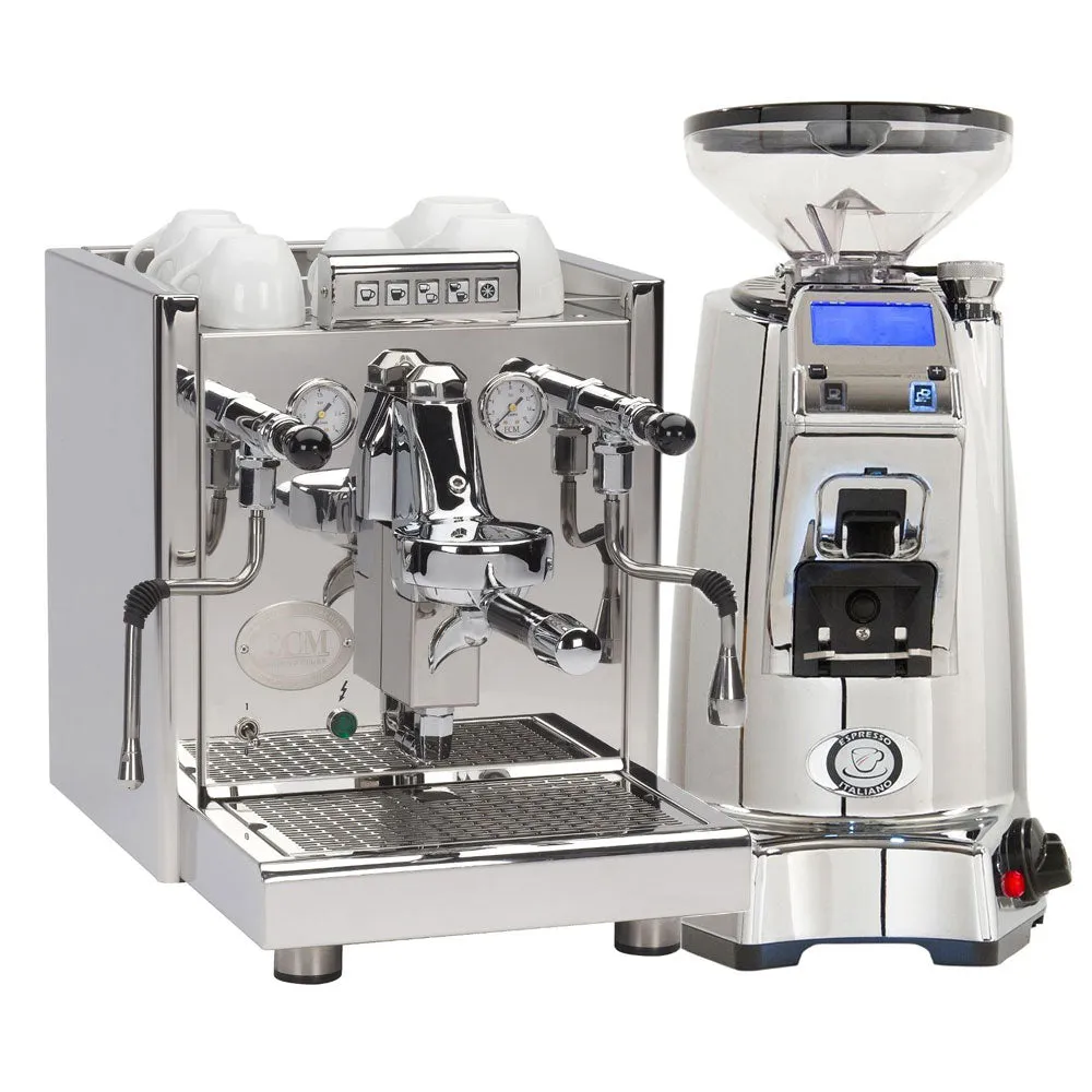ECM Elektronika II Profi and Eureka Zenith in Chrome