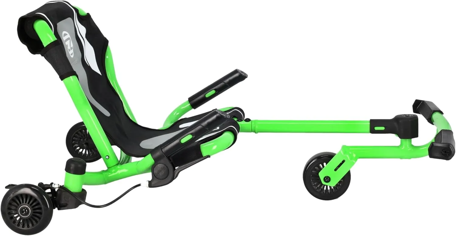 EzyRoller New Drifter-X Ride on Toy for Ages 6 and Older, Up to 150lbs. - Green