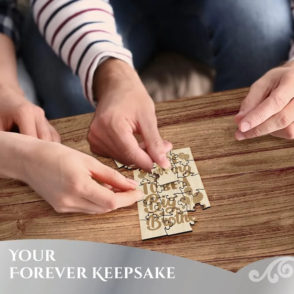 FashionJunkie4Life Big Brother Puzzle, Baby Announcement Puzzle, Promoted to Big Brother Announcement on Jigsaw Puzzle