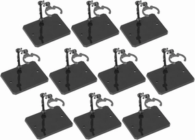 Figure Model Stand, Longlasting Compact Plastic Figure Model Display Stand for 6-Inch Action Figures (plastic 3)