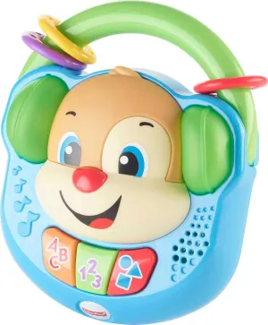 Fisher-Price Baby & Toddler Toy Laugh & Learn Sing & Learn Music Player Pretend Radio with Lights & Songs for Infants Ages 6  Months