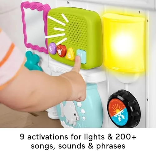 Fisher-Price Baby Learning Toy Laugh & Learn Ultimate Playhouse with Smart Stages & 9 Pretend Play Accessories, Infants & Toddlers Ages 6  Months
