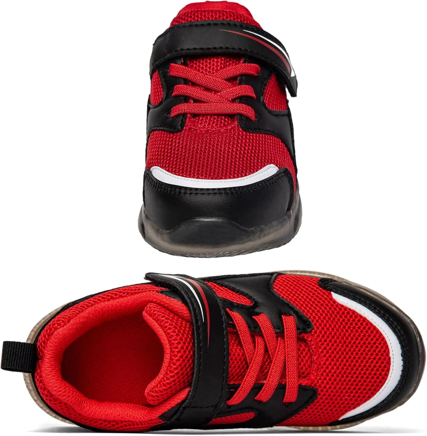 Floranate Light Up Toddler Boys Girls Shoes LED Flashing Lightweight Tennis Walking Sneakers for Toddler and Little Kid