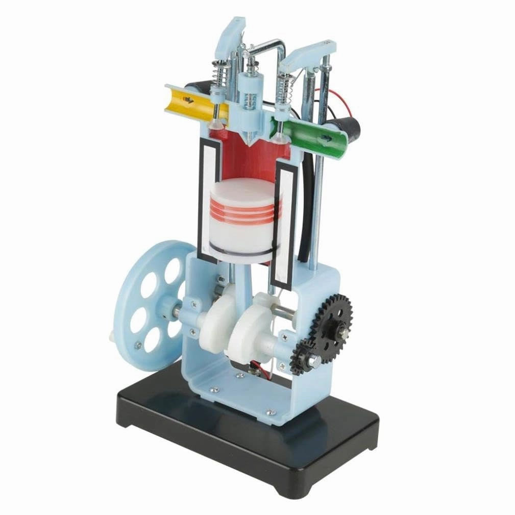 FOPEAS 4 Stroke Hand Crank Model - Engine Physics Mechanics Experiment for Teaching - Product