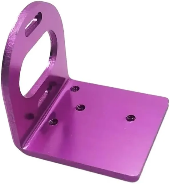 for WLtoys A949 A959 A969 A979 1:18 12428 12423 1/12 Aluminum Alloy Adjustable 540 380/390 Motor Mount RC Car Parts Upgrade Replacement RC Car DIY Parts(Purple)