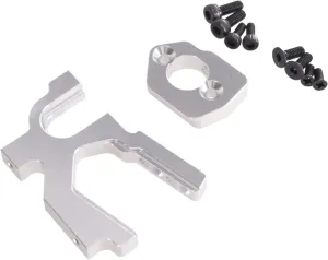 for Wltoys for 144001 144002 144010 124016 124017 124018 124019 for LC for Racing 1/12 1/14 RC Car Metal Upgrade Adjustable Motor Fixed for Seat RC Car Parts(Silver)