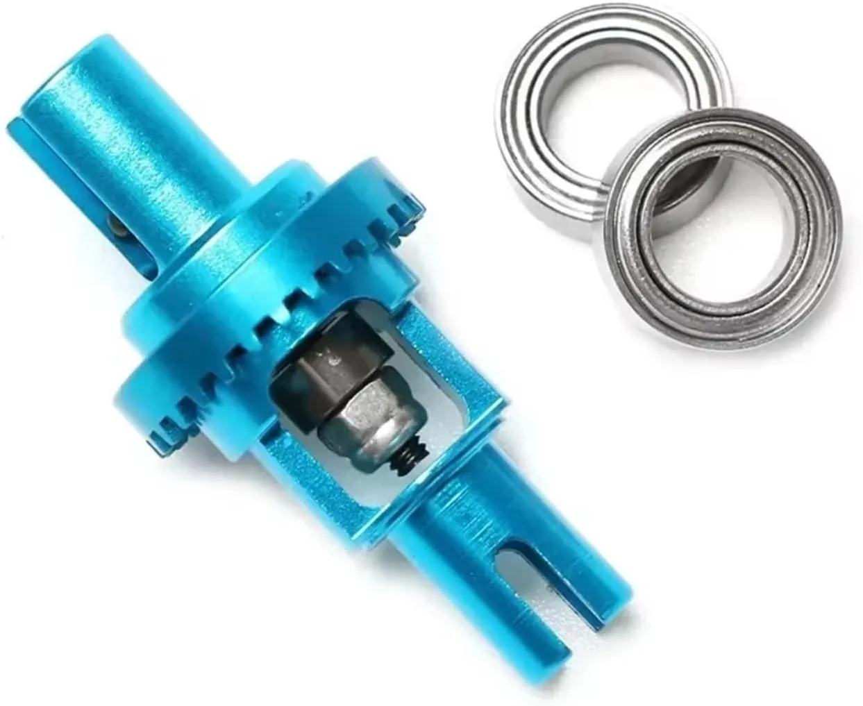 for Wltoys K929 K939 K969 K979 K989 K999 1/28 K989-26 Metal Upgrade Adjustable Ball Differential Box Scale RC Car Spare Parts Replacement RC Car DIY Parts(1pcs)