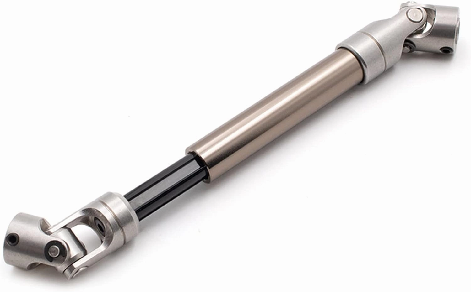 for RC Trucks Tractor for Tamiya for Scania Racing Adjustable 110mm-130mm Stainless Center Drive Shaft Upgrades Parts Modification Accessories
