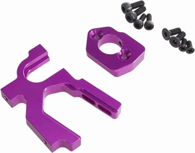 for Wltoys for 144001 144002 144010 124016 124017 124018 124019 for LC for Racing 1/12 1/14 RC Car Metal Upgrade Adjustable Motor Fixed for Seat RC Upgrade Parts(Purple)