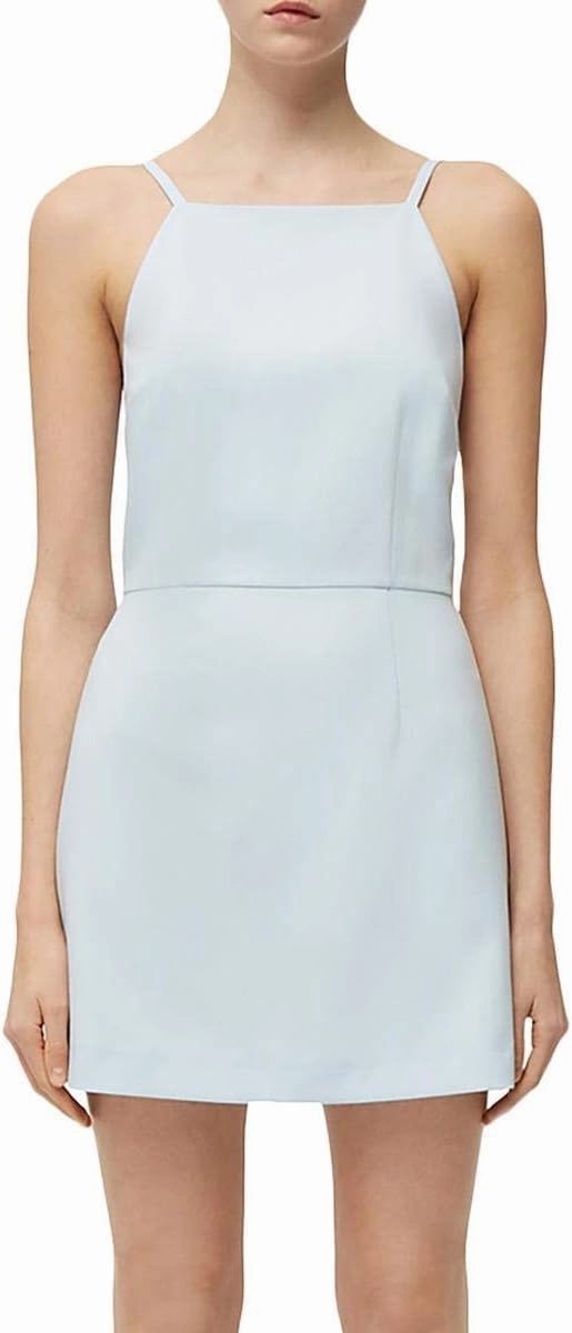 French Connection Women's Whisper Light Stretch Solid Mini Dress