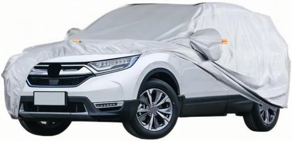 Full Car Covers for Honda CR-V 2021 2022, All Weather Exterior Waterproof Scratch Automobile Apparel Non Slip Clothing Windproof Durable Protective Layer