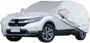 Full Car Covers for Honda CR-V 2021 2022, All Weather Exterior Waterproof Scratch Automobile Apparel Non Slip Clothing Windproof Durable Protective Layer