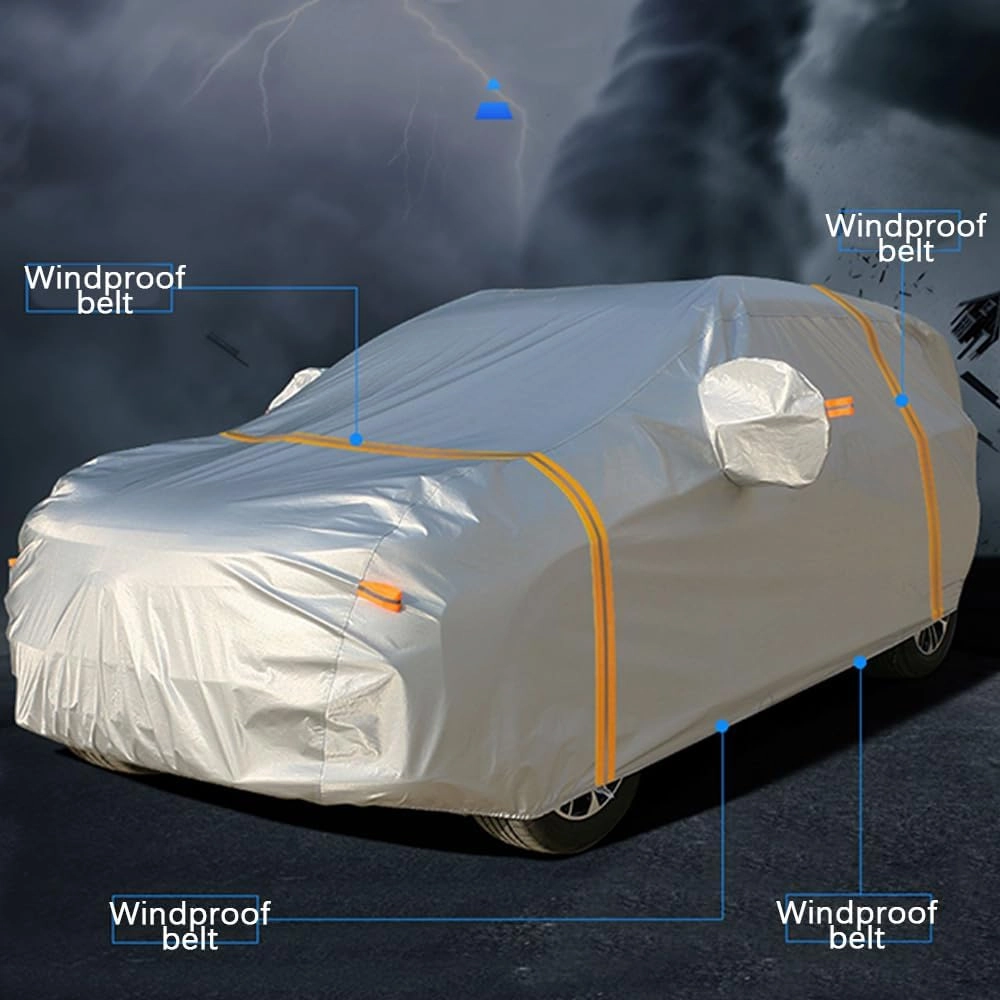 Full Car Covers for Mercedes-Benz V-Class W447 2020 2021 2022 2023, All Weather Exterior Waterproof Scratch Automobile Apparel Non Slip Clothing Windproof Durable Protective Layer
