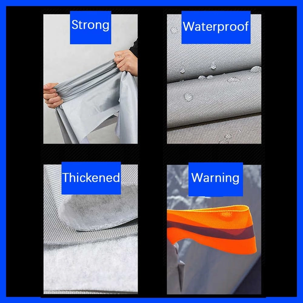 Full Car Covers for Mercedes-Benz V-Class W447 2020 2021 2022 2023, All Weather Exterior Waterproof Scratch Automobile Apparel Non Slip Clothing Windproof Durable Protective Layer