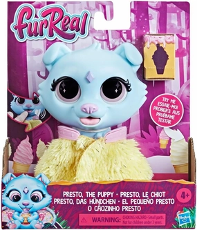 FurReal Presto The Puppy Color-Change Electronic Pet, Interactive Toy for Kids, Lights and Sounds, Animatronic Toy, Ages 4 and up (F1826)