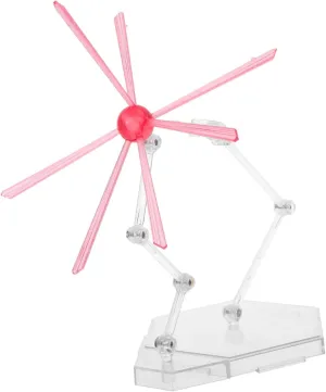 Garneck 1 Set Doll Model Display Holder Action Figure Stand with Effects for Dynamic Posing Quick Installation and Enhanced Visuals for Collectibles and Display Scenes