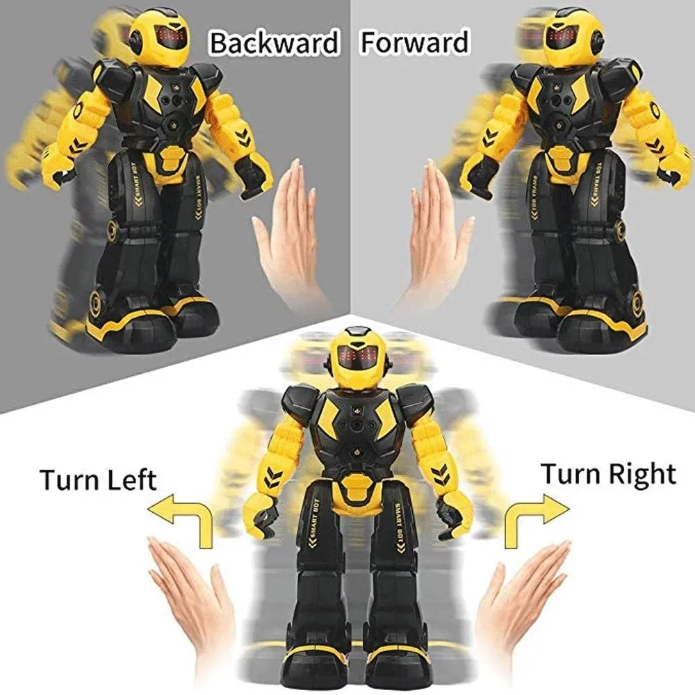 Gesture Sensor Programmable Robot with Infrared Controller