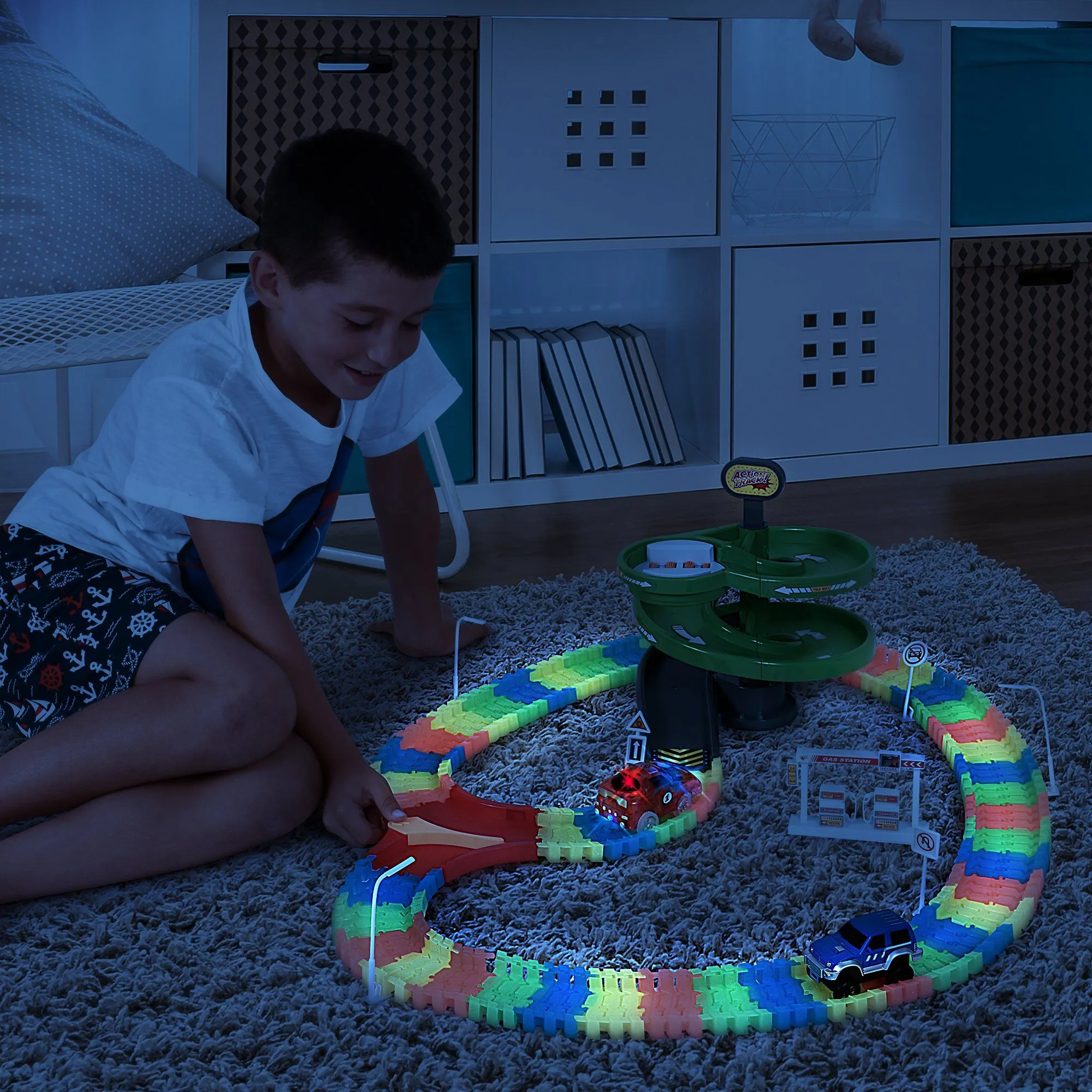 Glow Race Tracks Set