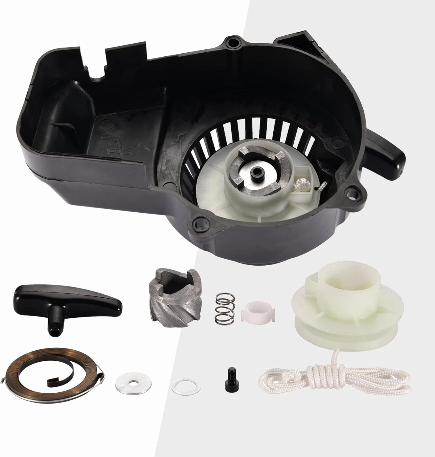 GOOFIT Pull Starter for 2-Stroke 43cc 47cc 49cc Pocket Bike Mini Quad Pit Bike Scooter ATV Motor Bike