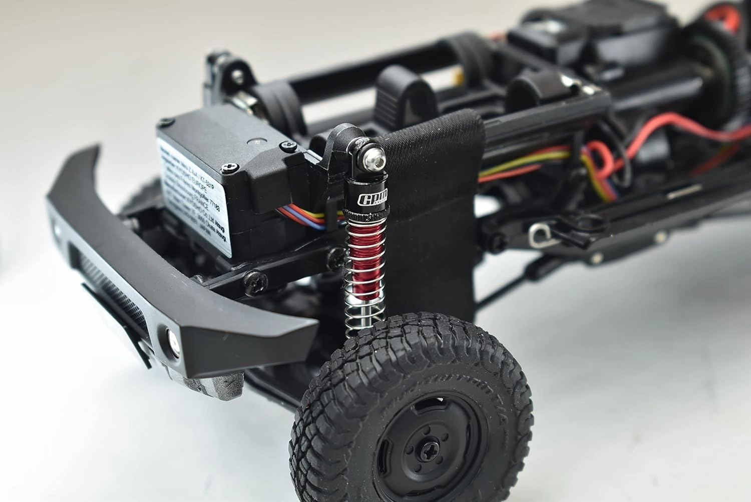GPM Aluminum Front Or Rear Damper 38mm for Kyosho RC 1/18 Mini-Z 4x4 Suzuki Jimny Sierra APIO JIMNY TS4-32525 Upgrades - Silver