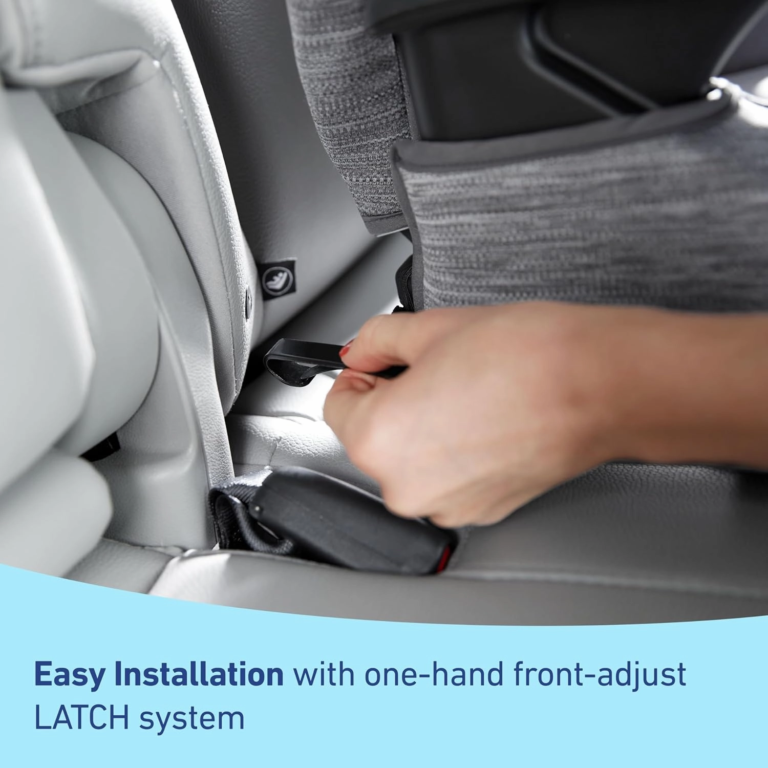 Graco TurboBooster 2.0 LX Highback Booster Seat with Latch System, Gannon; Infant to Toddler Transition car seat, Safe & Comfortable