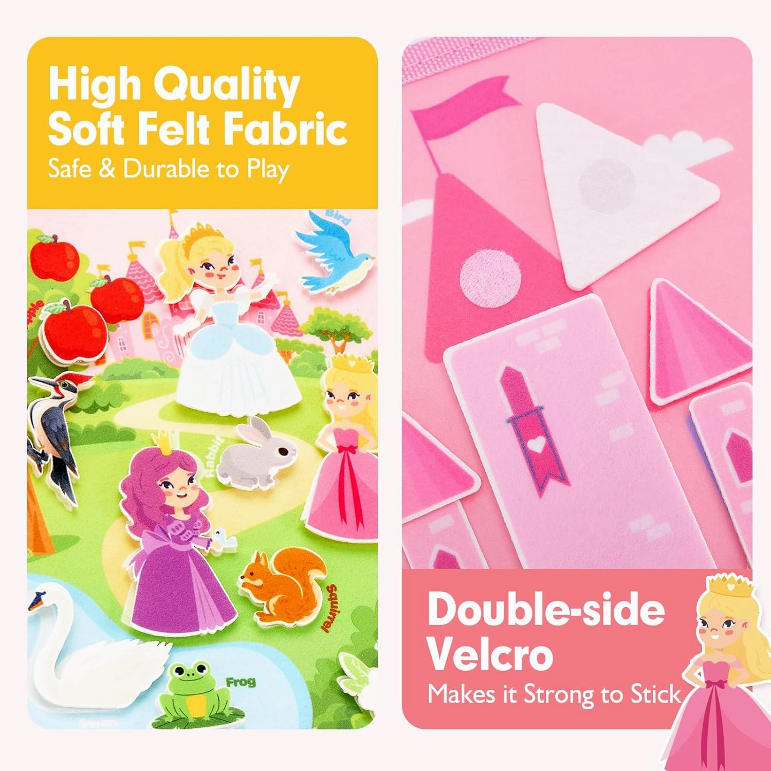 hahaland Montessori Toys for Ages 2-4, Busy Board 1-4 Year Old Girl Birthday Gift 17 in 1 Preschool Learning Activities with 12 Life Skill, Number,Shape,Dressup,Animal,Figures,Baby Girl Easter Gifts