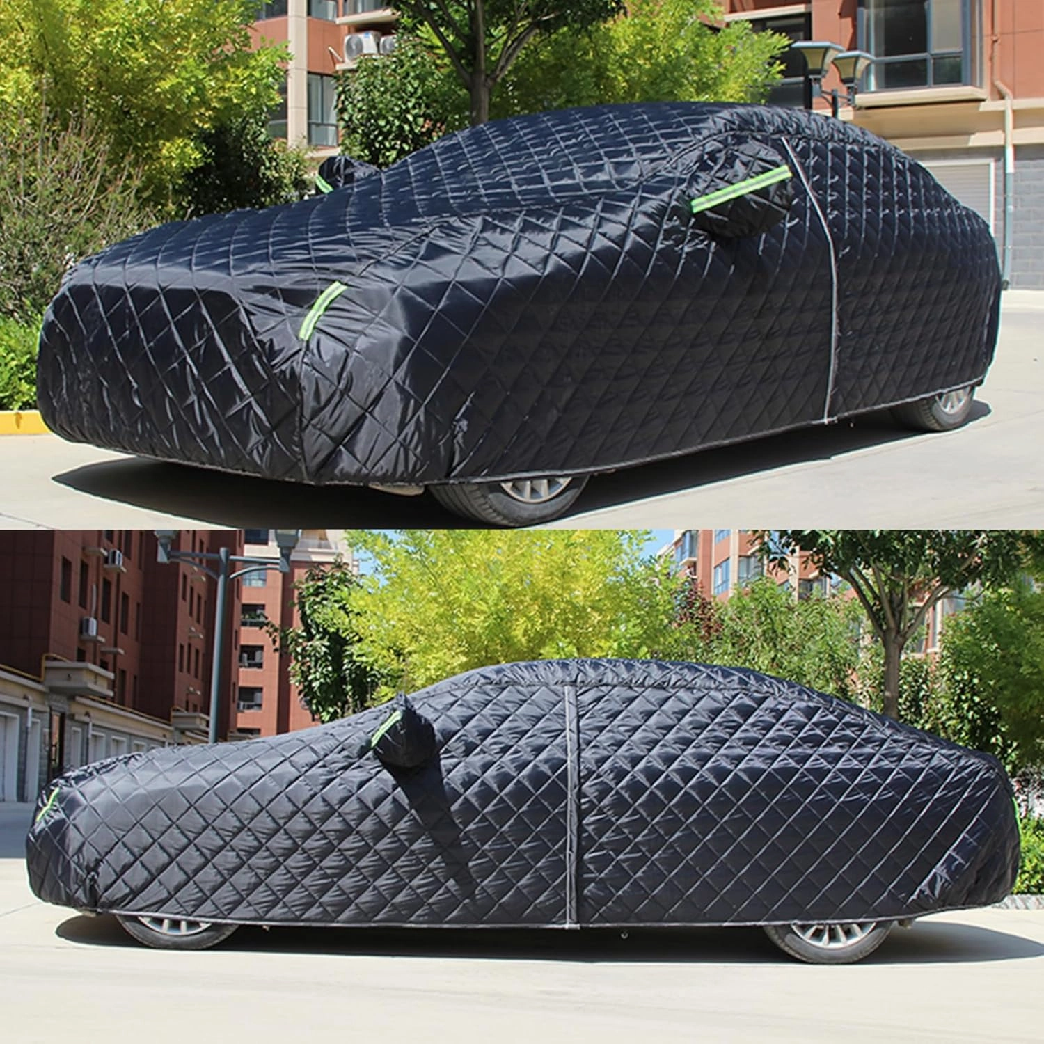 Hail Protector Car Cover for Nissan Qashqai J10 Visia/Acenta/I-Way/Tekna 2006-2013 Thickened Full Car Cover Outdoor Indoor Auto Cover All Weather Car Covers,B