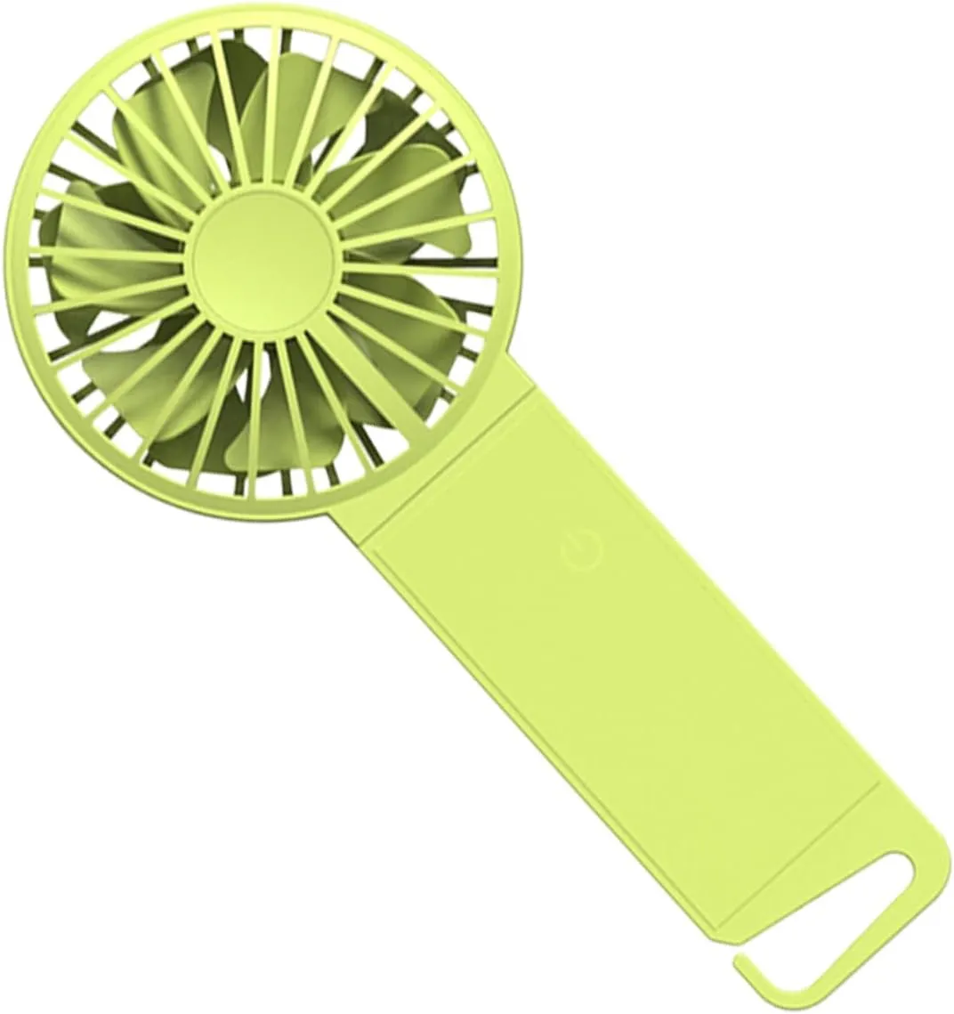 Hand Fan Foldable Mini Fan for Home School Office Portable Mute Abs Metal Material 85x35x193mm