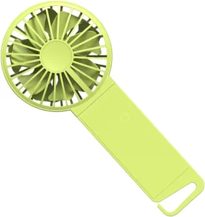 Hand Fan Foldable Mini Fan for Home School Office Portable Mute Abs Metal Material 85x35x193mm