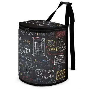 Hanging Car Garbage Bag Mathematics and Physics Portable Car Trash Bag for Car SUV Truck
