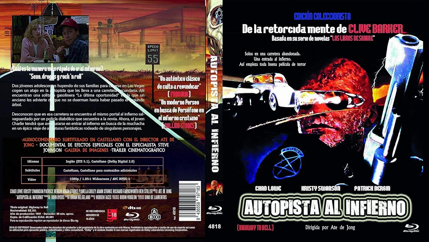 Highway to Hell [ Blu-Ray, Reg.A/B/C Import - Spain ]
